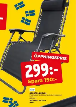 Jem&Fix Solstol Berlin erbjuda