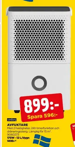 Jem&Fix Avfuktare erbjuda