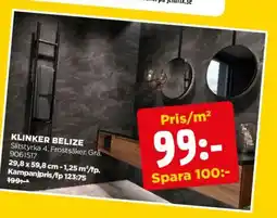 Jem&Fix Klinker belize erbjuda