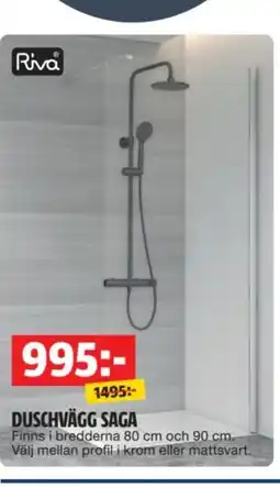 Bauhaus Duschvägg saga erbjuda