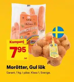 City Gross Morötter, Gul lök erbjuda