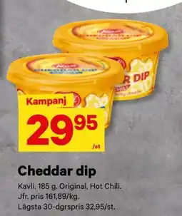 City Gross Cheddar dip erbjuda