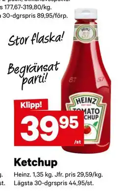 City Gross Ketchup erbjuda