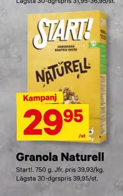 City Gross Granola Naturell erbjuda