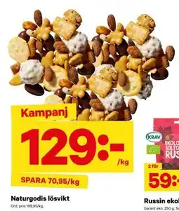 City Gross Naturgodis lösvikt erbjuda