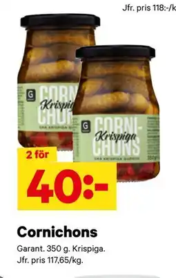 City Gross Cornichons erbjuda