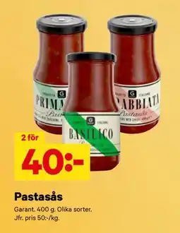 City Gross Pastasås erbjuda