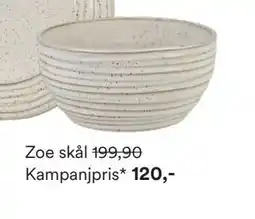 Hemtex Zoe skål erbjuda