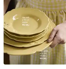 Hemtex Hen tallrik erbjuda