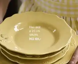 Hemtex Hen skål erbjuda