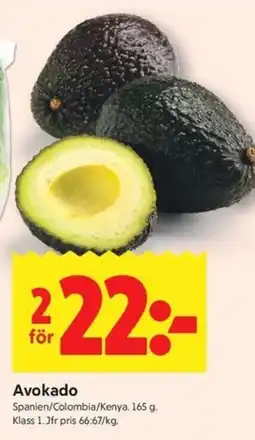 ICA Kvantum Avokado erbjuda