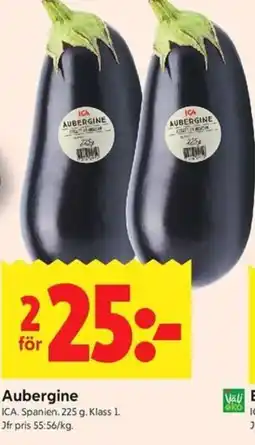 ICA Kvantum ICA Aubergine erbjuda