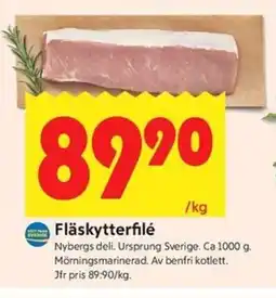 ICA Kvantum Fläskytterfilé erbjuda