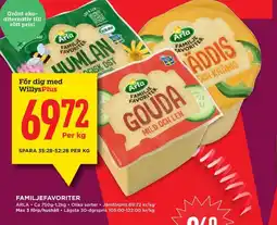 Willys ARLA Familjefavoriter erbjuda