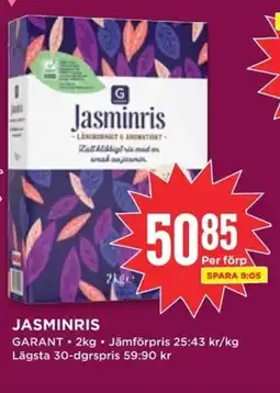 Willys GARANT Jasminris erbjuda