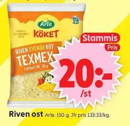 ICA Supermarket Arla Riven ost erbjuda