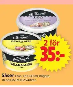 ICA Supermarket Eriks Såser erbjuda