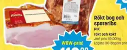 Eurocash Rökt bog och spareribs erbjuda