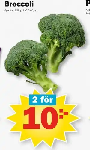 Pekås Broccoli erbjuda