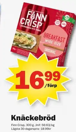 Pekås Knäckebröd erbjuda