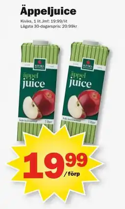 Pekås Äppeljuice erbjuda
