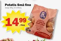 Pekås Potatis Små fina erbjuda