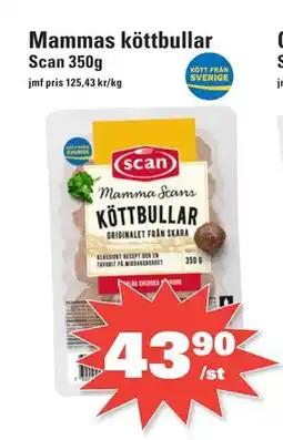 Nära dej Mammas köttbullar erbjuda