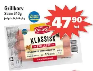Nära dej Grillkorv erbjuda