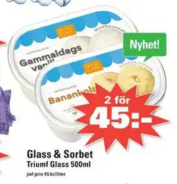 Nära dej Glass & Sorbet erbjuda