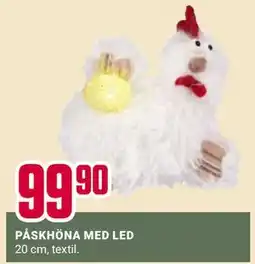 ÖoB PÅSKHÖNA MED LED erbjuda
