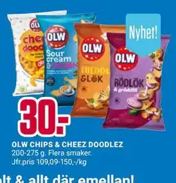 ÖoB OLW CHIPS & CHEEZ DOODLEZ erbjuda