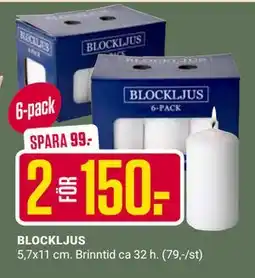 ÖoB BLOCKLJUS erbjuda