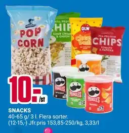 ÖoB SNACKS erbjuda
