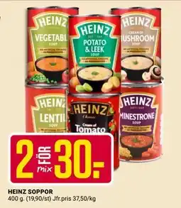 ÖoB HEINZ SOPPOR erbjuda