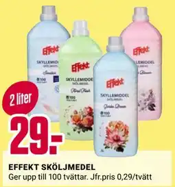 ÖoB EFFEKT SKÖLJMEDEL erbjuda