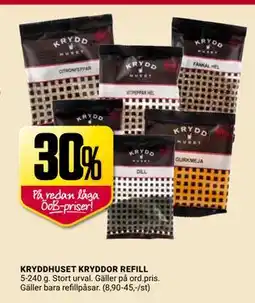 ÖoB KRYDDHUSET KRYDDOR REFILL erbjuda