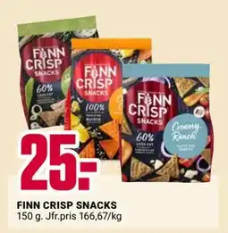 ÖoB FINN CRISP SNACKS erbjuda