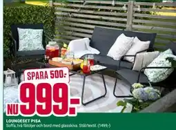 ÖoB LOUNGESET PISA erbjuda