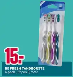 ÖoB BE FRESH TANDBORSTE erbjuda