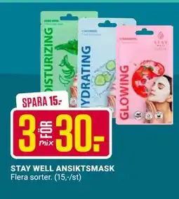 ÖoB STAY WELL ANSIKTSMASK erbjuda