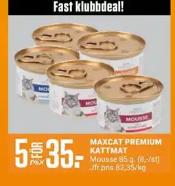 ÖoB MAXCAT PREMIUM KATTMAT, Medlemspris erbjuda