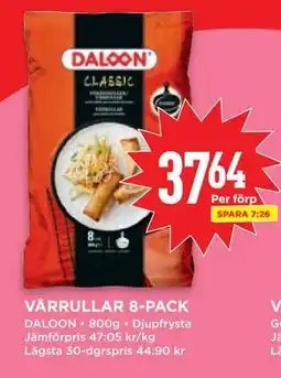 Willys VÅRRULLAR 8-PACK erbjuda