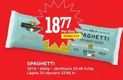 Willys SPAGHETTI erbjuda