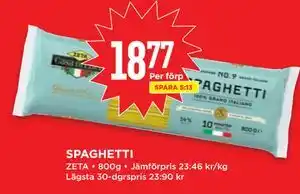 Willys SPAGHETTI erbjuda