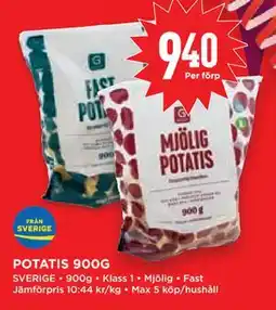 Willys Hemma POTATIS 900G erbjuda