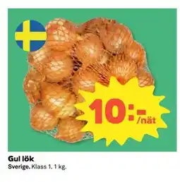Coop Daglivs Gul lök erbjuda