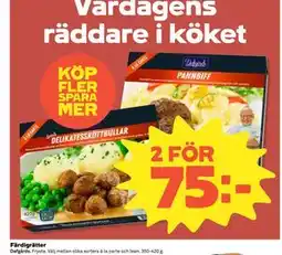 Coop Daglivs Färdigrätter erbjuda