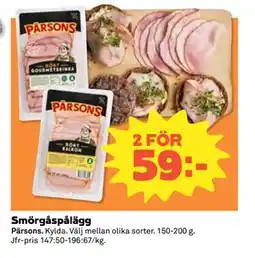 Coop Daglivs Smörgåspålägg erbjuda