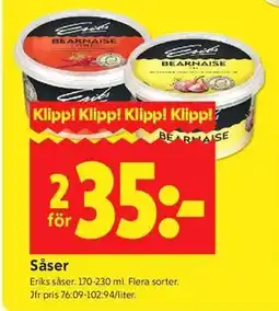 ICA Kvantum Såser erbjuda