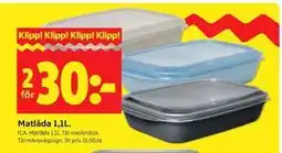ICA Kvantum Matlåda 1,1L erbjuda